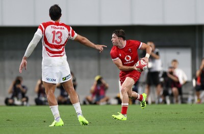 120725 - Japan v Wales - Summer Series - Second Test - Dan Edwards of Wales 