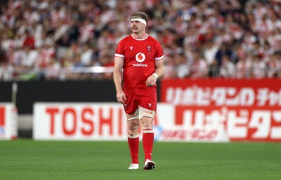 120725 - Japan v Wales - Summer Series - Second Test - Aaron Wainwright of Wales 