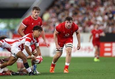 120725 - Japan v Wales - Summer Series - Second Test - James Ratti of Wales 