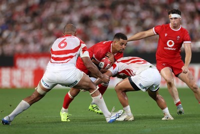 120725 - Japan v Wales - Summer Series - Second Test - Ben Thomas of Wales 