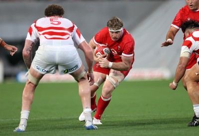 120725 - Japan v Wales - Summer Series - Second Test - Aaron Wainwright of Wales 