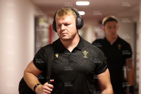 120725 - Japan v Wales - Summer Series - Second Test - Dewi Lake of Wales arrives at the stadium