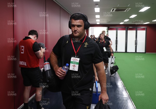 120725 - Japan v Wales - Summer Series - Second Test - Chris Coleman of Wales arrives at the stadium