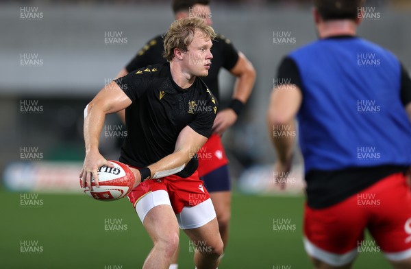 120725 - Japan v Wales - Summer Series - Second Test - Blair Murray of Wales  during the warm up