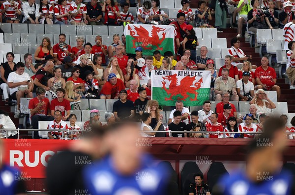 120725 - Japan v Wales - Summer Series - Second Test - Fans before the game