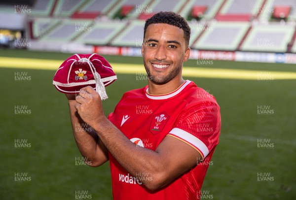 120725 - Japan v Wales - Summer Series - Second Test - Keelan Giles of Wales with his first cap