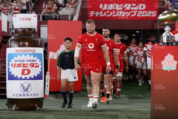120725 - Japan v Wales - Summer Series - Second Test - Dewi Lake of Wales 