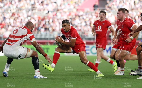 120725 - Japan v Wales - Summer Series - Second Test - Ben Thomas of Wales 