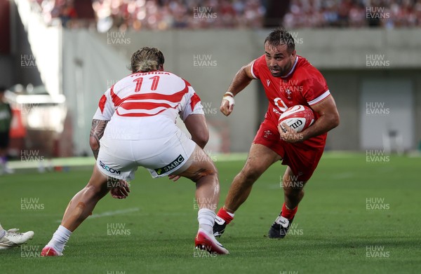 120725 - Japan v Wales - Summer Series - Second Test - Liam Belcher of Wales 