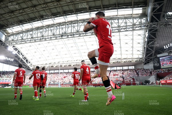 120725 - Japan v Wales - Summer Series - Second Test - Josh Adams of Wales 