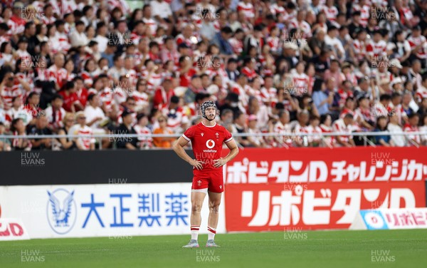 120725 - Japan v Wales - Summer Series - Second Test - Tom Rogers of Wales 