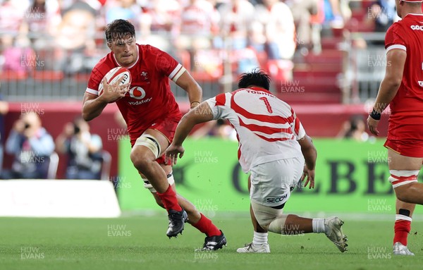 120725 - Japan v Wales - Summer Series - Second Test - Teddy Williams of Wales 