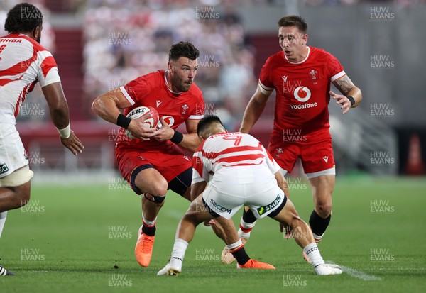 120725 - Japan v Wales - Summer Series - Second Test - Johnny Williams of Wales 