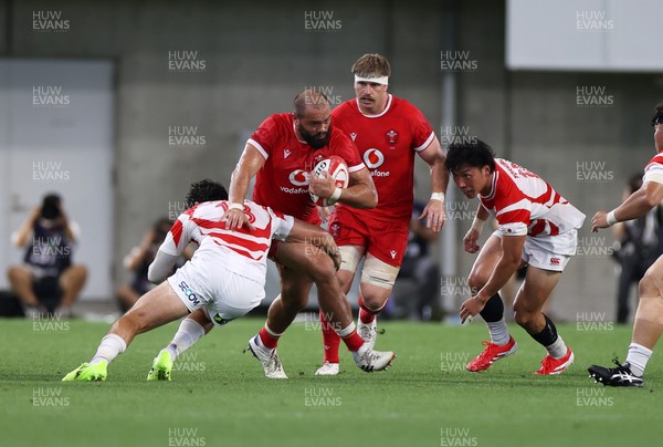 120725 - Japan v Wales - Summer Series - Second Test - Josh Macleod of Wales 