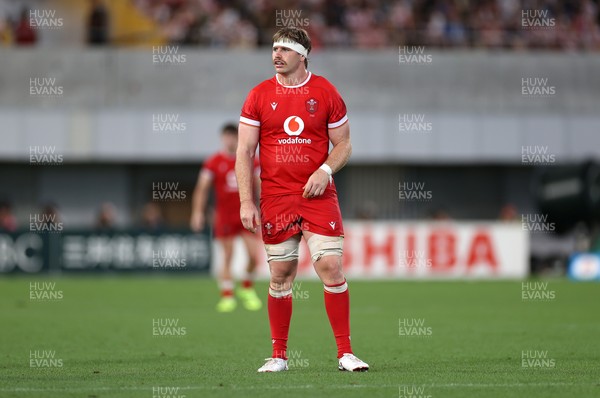 120725 - Japan v Wales - Summer Series - Second Test - Aaron Wainwright of Wales 
