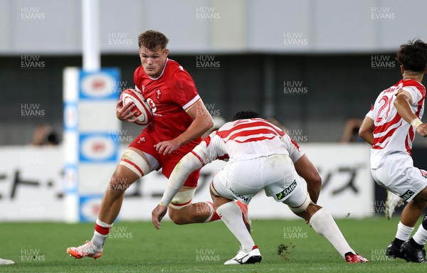120725 - Japan v Wales - Summer Series - Second Test - Taine Plumtree of Wales 