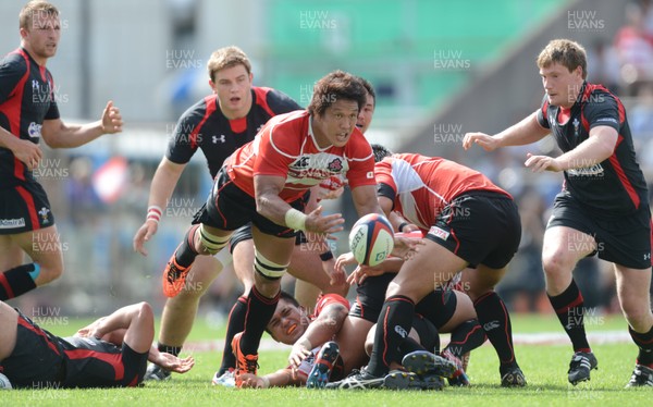 150613 - Japan v Wales -Takashi Kikutani of Japan