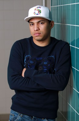 290115 - Picture shows Swansea City player Jefferison Montero at the Liberty Stadium, South Wales