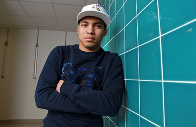 290115 - Picture shows Swansea City player Jefferison Montero at the Liberty Stadium, South Wales