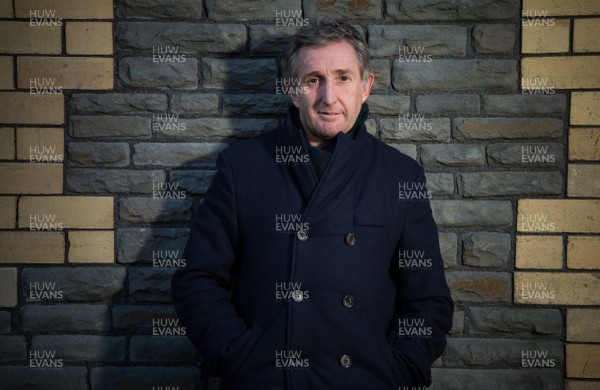 120215 - Welsh rugby legend Jonathan Davies in Cardiff