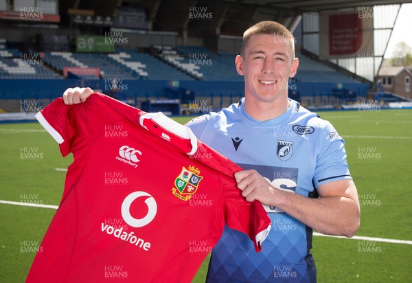 070521 - Cardiff Blues and Wales winger Josh Adams who has been named in the squad for the British and Irish Lions 2021 Tour to South Africa