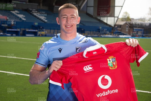 070521 - Cardiff Blues and Wales winger Josh Adams who has been named in the squad for the British and Irish Lions 2021 Tour to South Africa