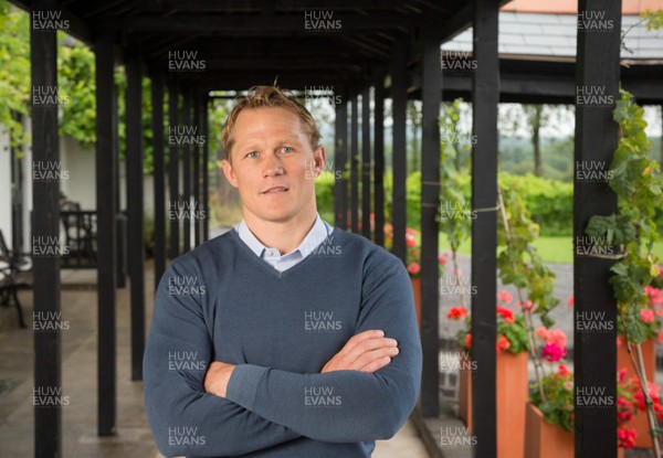 200815 -  WRU Head of Rugby, Josh Lewsey at Llanarch Vineyard