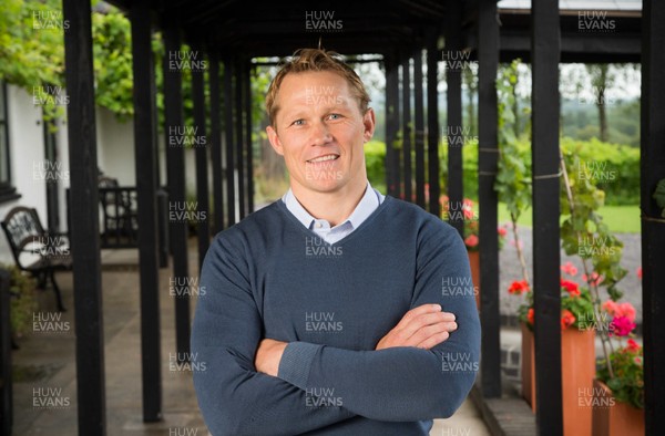 200815 -  WRU Head of Rugby, Josh Lewsey at Llanarch Vineyard