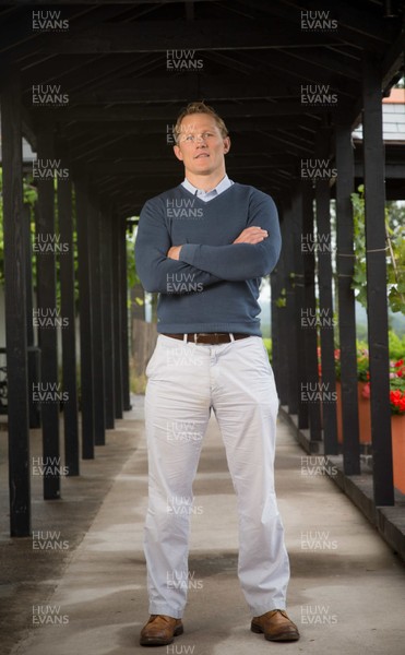 200815 -  WRU Head of Rugby, Josh Lewsey at Llanarch Vineyard