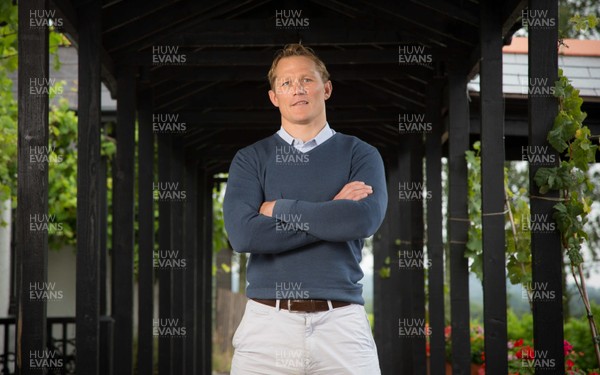 200815 -  WRU Head of Rugby, Josh Lewsey at Llanarch Vineyard