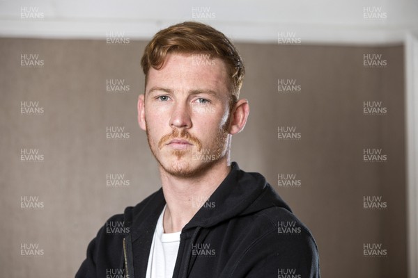060319 - Picture shows ex Peterborough United footballer Josh Yorwerth at his fathers home in Bridgend Josh was handed a 4 year ban for avoiding a drugs test and talks about his addictions