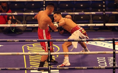 310318 - Joshua v Parker - Undercard - Mose Auimatagi Jr v Aberdare's Morgan Jones