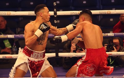 310318 - Joshua v Parker - Undercard - Mose Auimatagi Jr v Aberdare's Morgan Jones