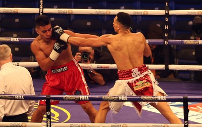 310318 - Joshua v Parker - Undercard - Mose Auimatagi Jr v Aberdare's Morgan Jones