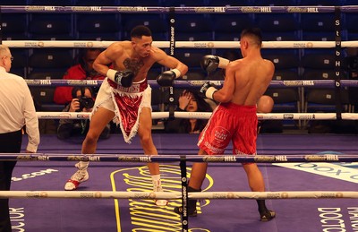 310318 - Joshua v Parker - Undercard - Mose Auimatagi Jr v Aberdare's Morgan Jones