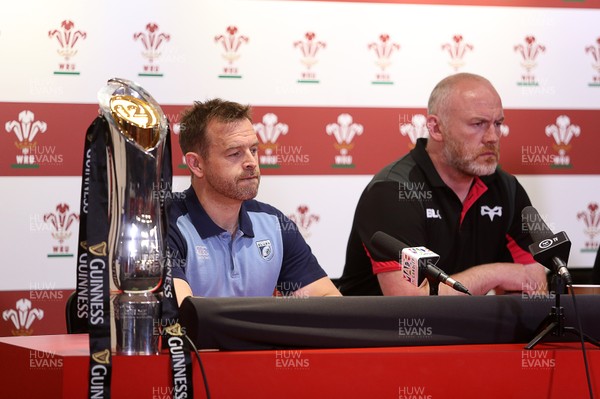 260416 - Judgement Day IV Press Conference - Blues Danny Wilson and Ospreys Steve Tandy