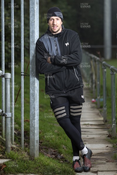 130117 - Picture shows Ospreys Rugby player Justin Tipuric at their training ground in Llandarcy, South Wales