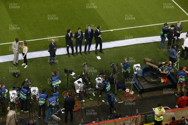 030617 - UEFA Champions League Final - Juventus v Real Madrid - TV Crews pitch side