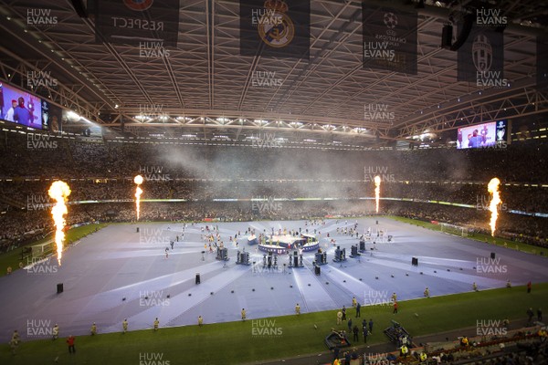 030617 - UEFA Champions League Final - Juventus v Real Madrid - General View of the Opening Ceremony