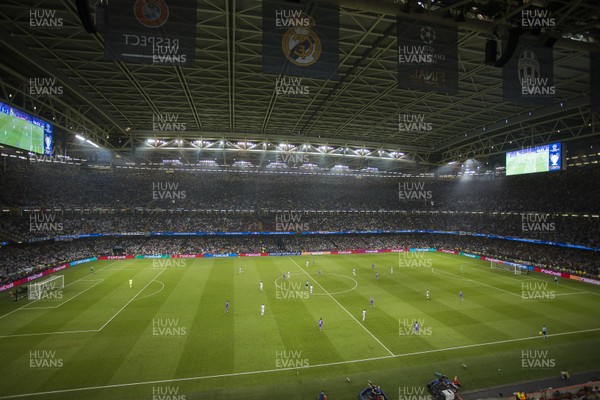 030617 - UEFA Champions League Final - Juventus v Real Madrid - General View of play during the game