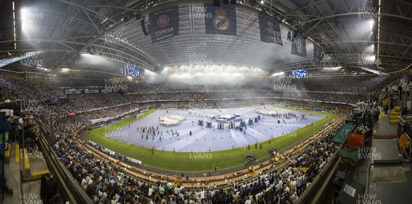 030617 - UEFA Champions League Final - Juventus v Real Madrid - General View of play during the game