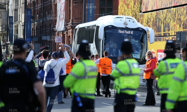 030617 - UEFA Champions League Final - Juventus v Real Madrid - Real Madrid arrive at the stadium