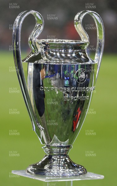 030617 - Juventus v Real Madrid, UEFA Champions League Final, Cardiff - The Champions League Trophy is displayed at the national Stadium of Wales ahead of kick off