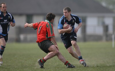 24.04.10 Kenfig Hill v Nantyffyllon.. Action from the game. 