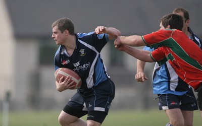 24.04.10 Kenfig Hill v Nantyffyllon.. Action from the game. 