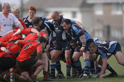 24.04.10 Kenfig Hill v Nantyffyllon.. Action from the game. 