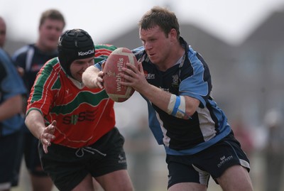 24.04.10 Kenfig Hill v Nantyffyllon.. Action from the game. 