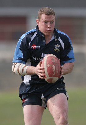 24.04.10 Kenfig Hill v Nantyffyllon.. Action from the game. 