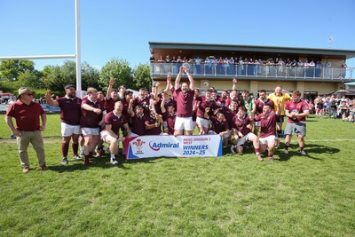 030525 - Lampeter Town RFC League Trophy Presentation - Admiral National League 2 West - Lampeter Town RFC celebrate winning the league 