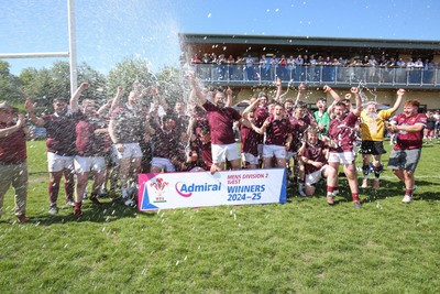 030525 - Lampeter Town RFC League Trophy Presentation - Admiral National League 2 West - Lampeter Town RFC celebrate winning the league 